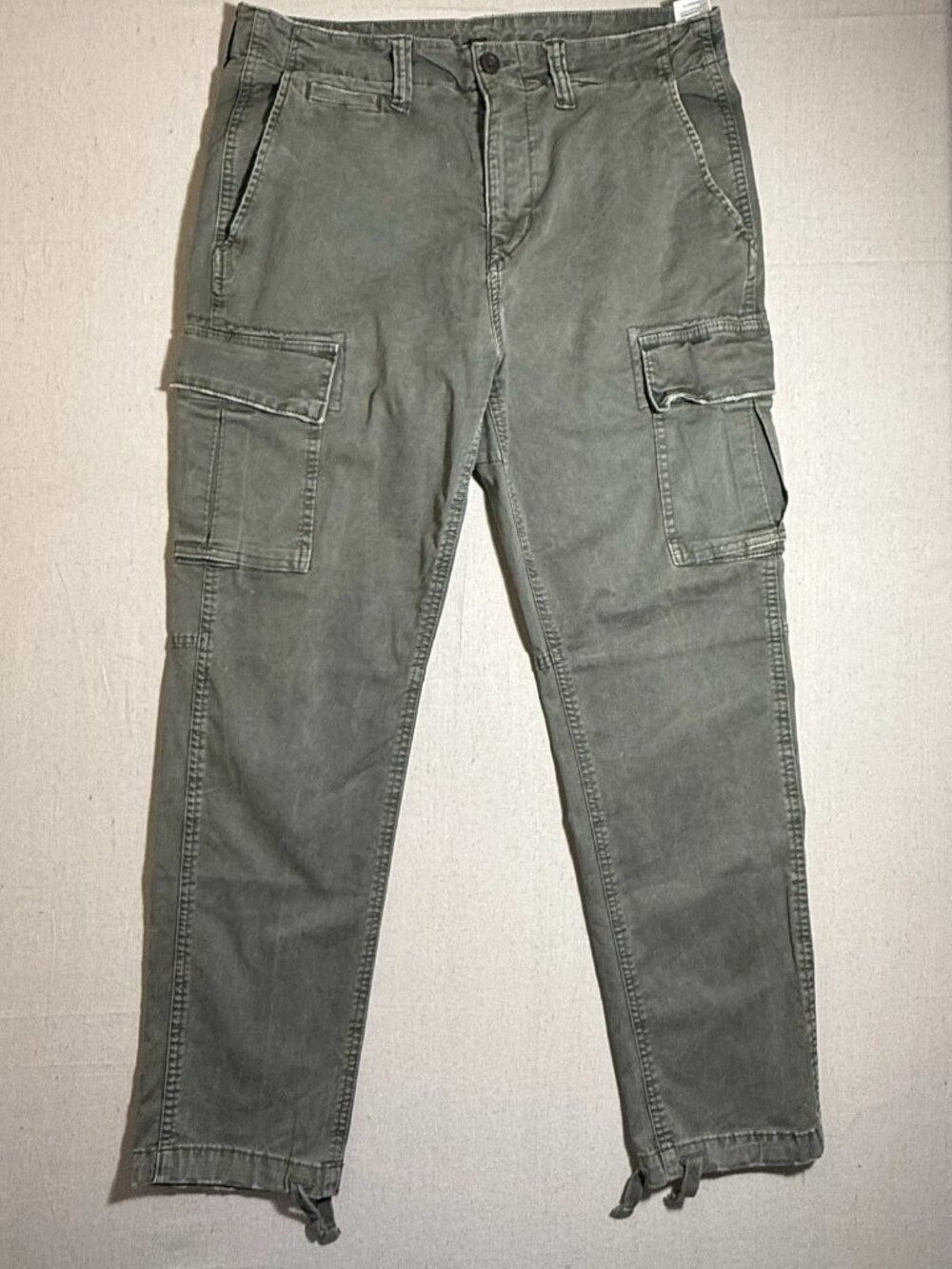 American Eagle Cargo Pants Men’s 30x32 Olive Green Flex Stretch Army Utility
